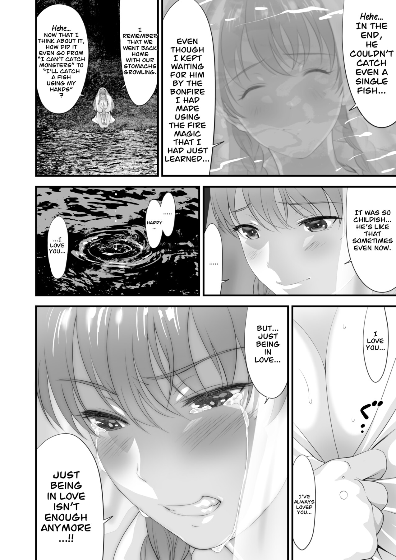 Hentai Manga Comic-The End of the Line for the Cuckold Hero Side Story-Read-13